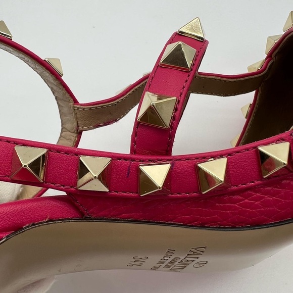 Authentic Valentino Garavani rockstud T- Strap heels - Picture 11 of 11